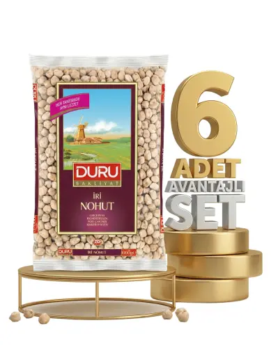 Duru İri Nohut 6x1 Kg - Duru