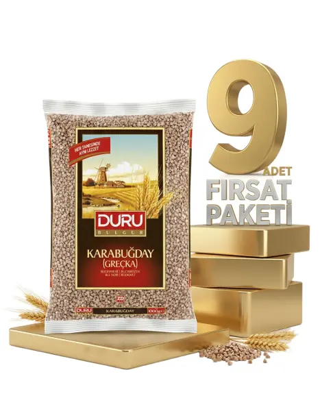 Duru Karabuğday(greçka) 9x1 Kg - 1