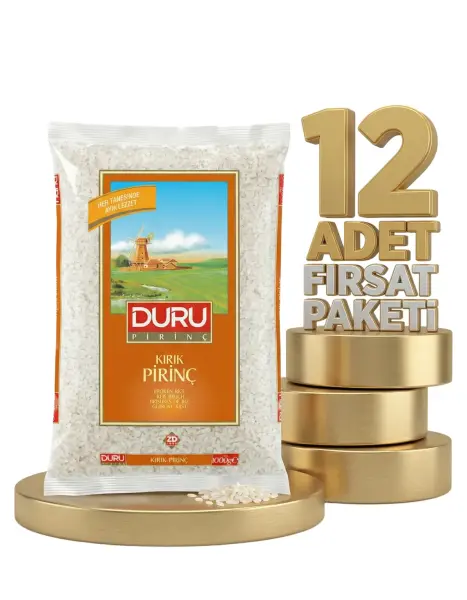 Duru Kırık Pirinç 12x1 Kg - 1