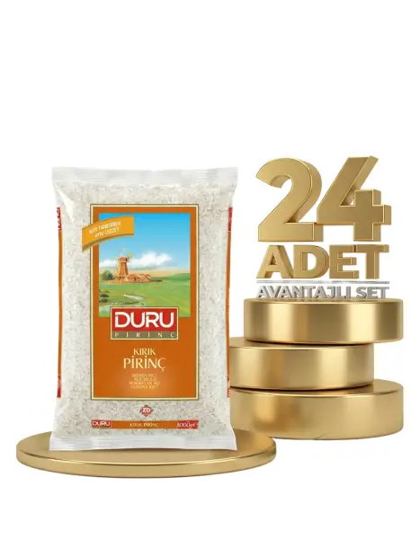 Duru Kırık Pirinç 24x1 Kg - 1