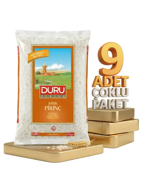 Duru Kırık Pirinç 9x1 Kg - 1