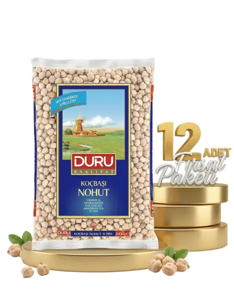 Duru Koçbaşı Nohut 8 Mm 12x1 Kg - 1
