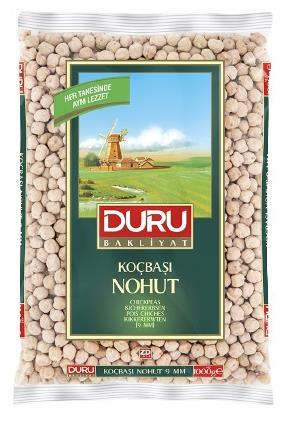 Duru Koçbaşı Nohut 9mm 1 Kg - Duru