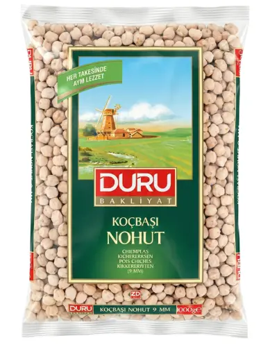 Duru Koçbaşı Nohut 9mm 1 Kg - Duru