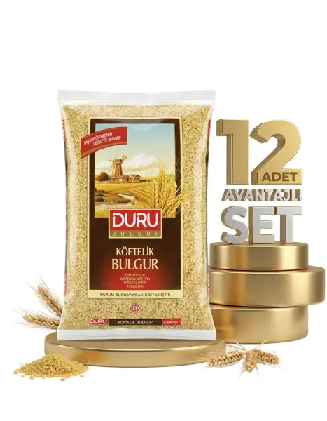 Duru Köftelik Bulgur 12x1 Kg - 1