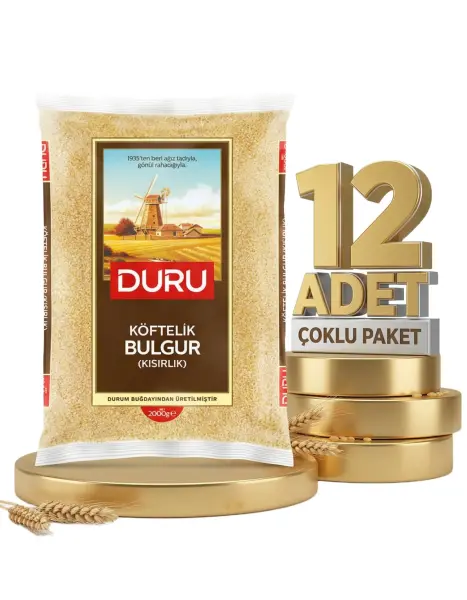 Duru Köftelik Bulgur 12x2 Kg - 1