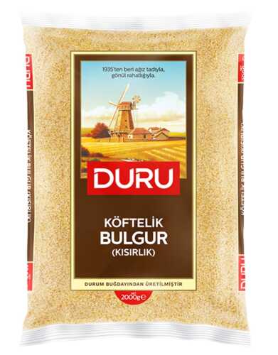Duru Köftelik Bulgur 2 Kg - DURU