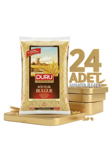 Duru Köftelik Bulgur 24x1 Kg - 1