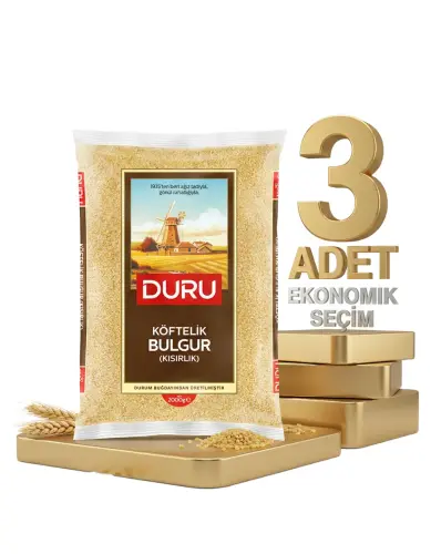 Duru Köftelik Bulgur 3x2 Kg - 2