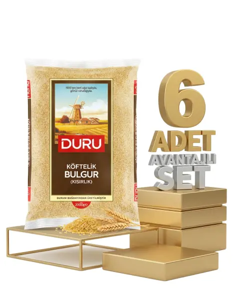 Duru Köftelik Bulgur 6x2 Kg - 1