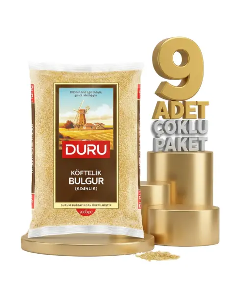 Duru Köftelik Bulgur 9x2 Kg - 1