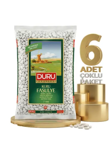 Duru Kuru Fasulye 7 Mm 6x1 Kg - Duru