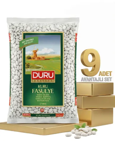 Duru Kuru Fasulye 7 Mm 9x1 Kg - Duru
