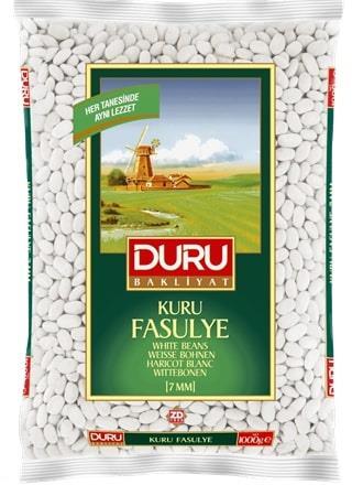 Duru Kuru Fasulye 7mm 1 Kg - Duru