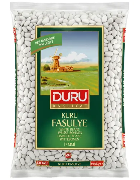 Duru Kuru Fasulye 7mm 1 Kg - 1