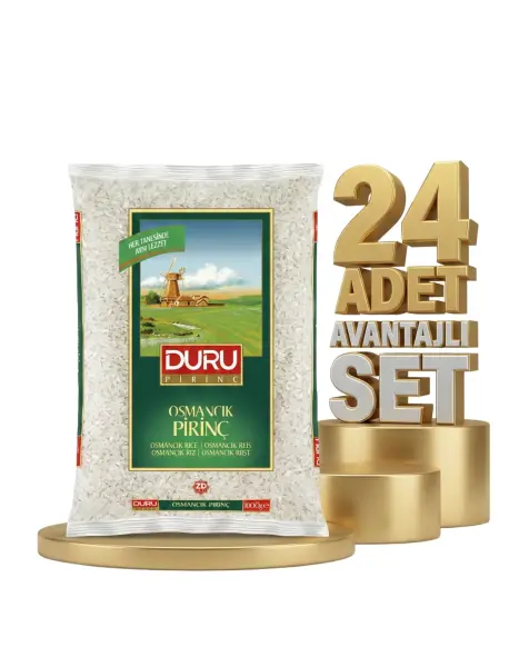 Duru Osmancı Pirinç 24x1 Kg - 1
