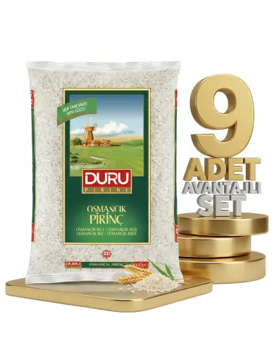 Duru Osmancı Pirinç 9x1 Kg - 2