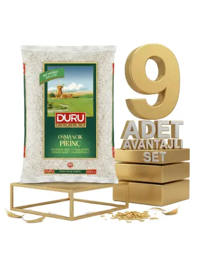 Duru Osmancı Pirinç 9x1 Kg - 1