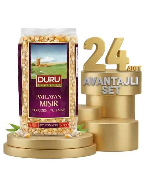 Duru Patlayan Mısır 24x500 Gr - 1