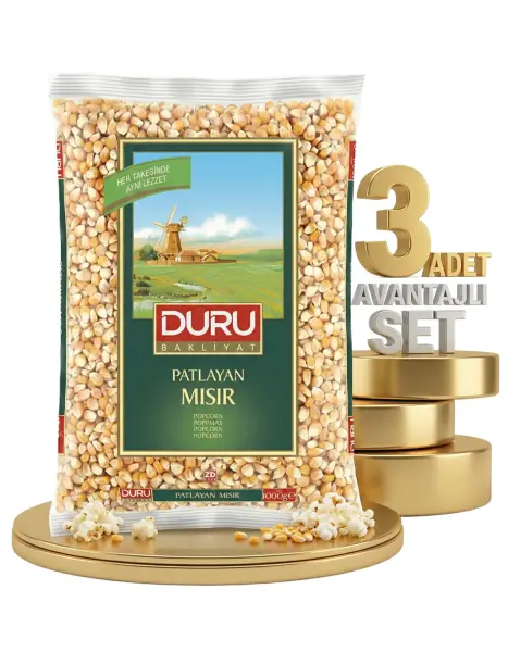 Duru Patlayan Mısır 3x1 Kg - 1