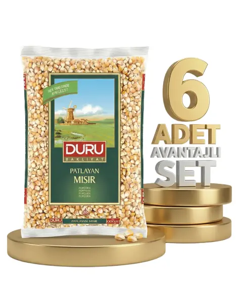 Duru Patlayan Mısır 6x1 Kg - 1