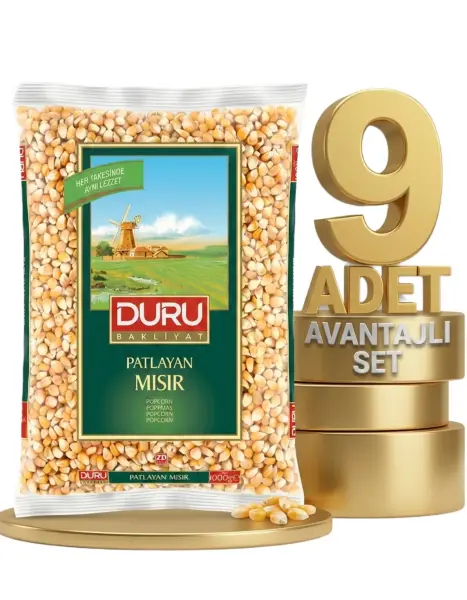 Duru Patlayan Mısır 9x1 Kg - 1