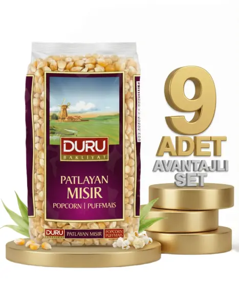 Duru Patlayan Mısır 9x500 Gr - 1