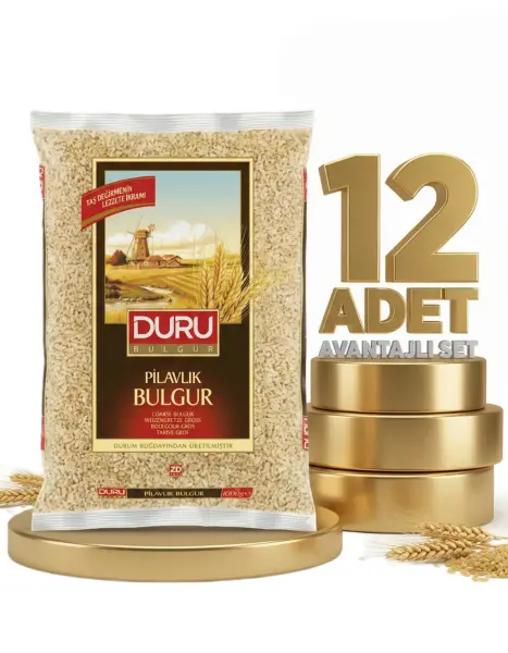 Duru Pilavlık Bulgur 12x1 Kg - 1