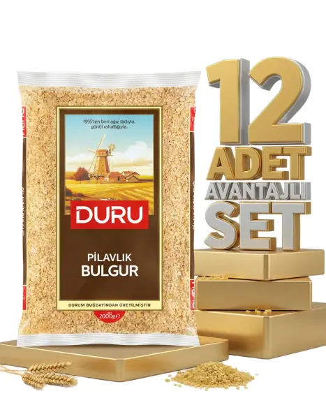 Duru Pilavlık Bulgur 12x2 Kg - 1