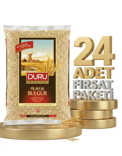 Duru Pilavlık Bulgur 24x1 Kg - 1