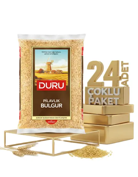 Duru Pilavlık Bulgur 24x2 Kg - 1