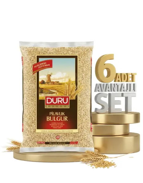 Duru Pilavlık Bulgur 6x1 Kg - 2