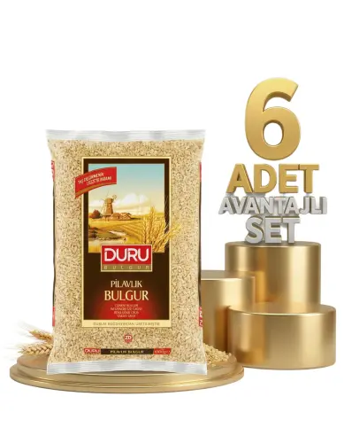 Duru Pilavlık Bulgur 6x1 Kg - 1