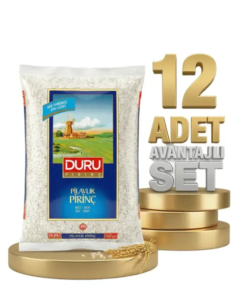 Duru Pilavlık Pirinç 12x2,5 Kg - 1