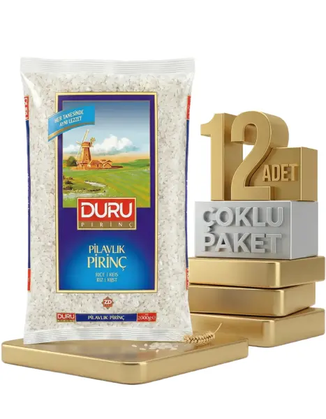Duru Pilavlık Prinç 12x2 Kg - 1