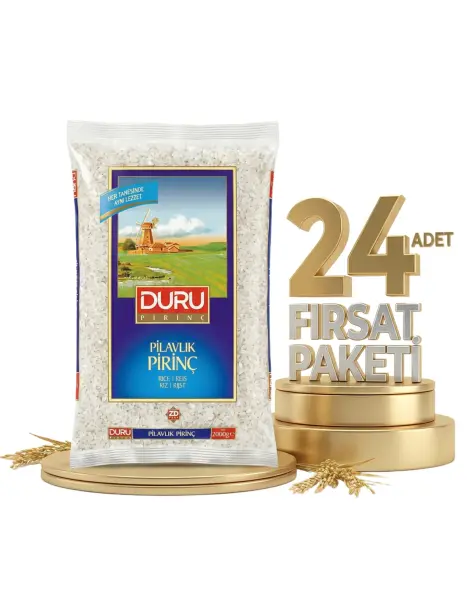 Duru Pilavlık Prinç 24x2 Kg - 1