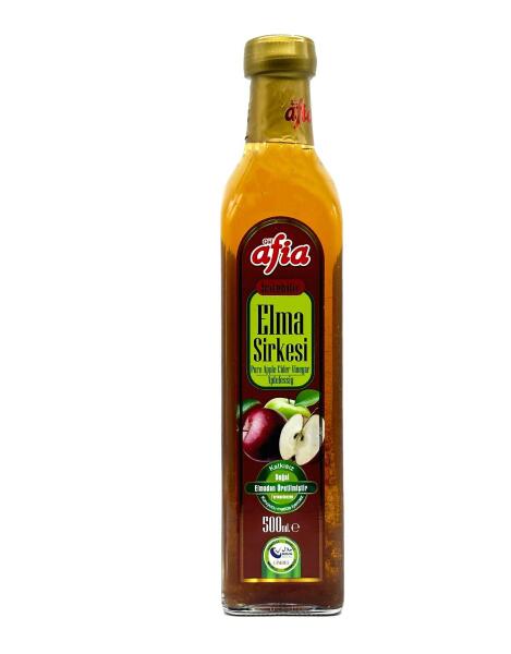 Elma Sirkesi Cam Şişe 500 Ml - 1
