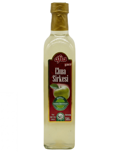 Afia Elma Sirkesi Cam Şişe 500 Ml - Afia
