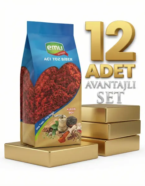 Emu Acı Toz Biber 12x60 Gr - 1