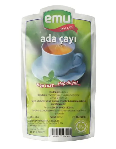 Emu Ada Çayı 30 Gr - Emu