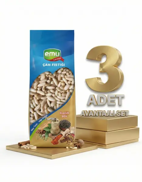 Emu Çam Fıstık 3x25 Gr - 1