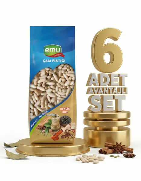 Emu Çam Fıstık 6x25 Gr - 1