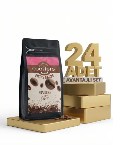 Emu Coofters Brezilian Filtre Kahve 24x150 Gr - 1