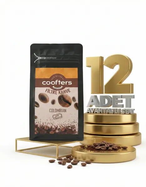 Emu Coofters Colombian Filtre Kahve 12x150 Gr - 1