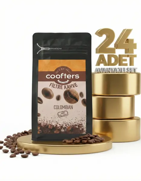 Emu Coofters Colombian Filtre Kahve 24x150 Gr - 1