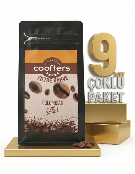 Emu Coofters Colombian Filtre Kahve 9x150 Gr - 1