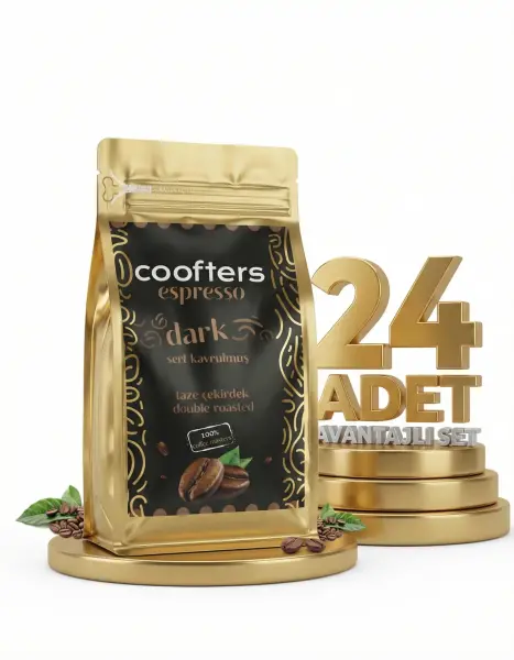 Emu Coofters Dark Espresso Kahve 24x250 Gr - 1
