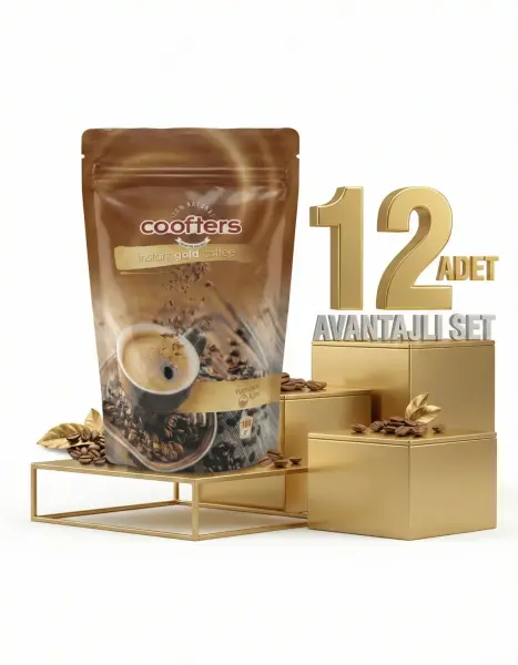 Emu Coofters Instant Gold Kahve 12x100 Gr - 1