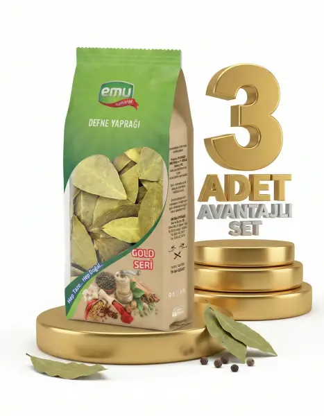 Emu Defne Yaprağı 3x20 Gr - 1