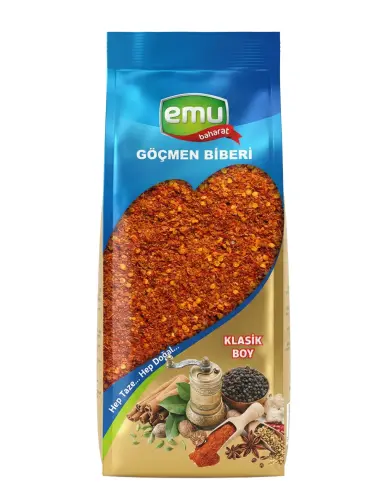 Emu Göçmen Acı Pul Biber 40 Gr - Emu